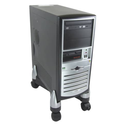 Supporto FELLOWES Office Suites™ per CPU/Distruggidocumenti ABS grigio/nero 42x21x27 cm - 8039001